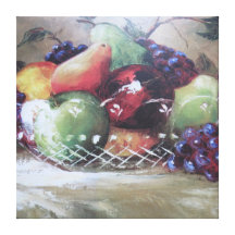 Ainda foto da fruta da vida impressão de canvas envolvidas