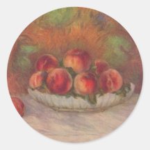 Ainda vida com frutas - Pierre-Auguste Renoir Adesivo