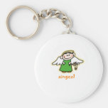 aingeal (anjo pequeno no irlandês) chaveiros