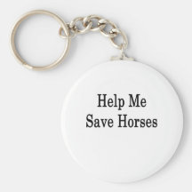 Ajude-me a salvar cavalos chaveiros