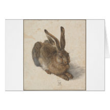 Albrecht Dürer - lebre Cartões