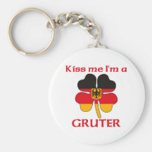 Alemães personalizados beijam-me que eu sou Gruter Chaveiros