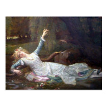 Alexandre Cabanel - Ophelia cartées postais