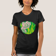 alfaia florales floral camiseta