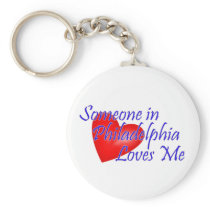 Alguém em Philadelphfia ama-me porta chaves