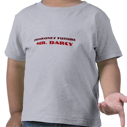 Alguém futuro, Sr. Darcy Camisetas