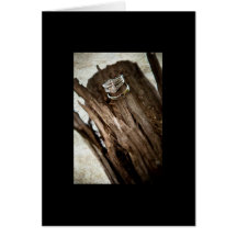 alianças de casamento cartões