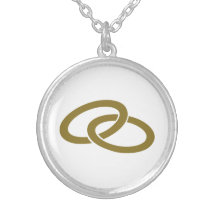 Alianças de casamento douradas bijuteria personalizada
