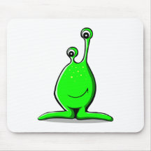 Alienígena de espaço mousepad