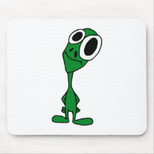 Alienígena de espaço mousepad