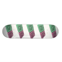 Almofadas como o Protactinium do Pa e o Ds Darmsta Skates Personalizados