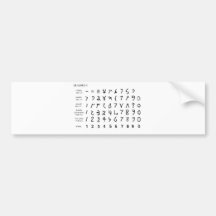 Alphabet alfabeto universal historia do hieróglifo adesivo