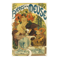 Alphonse Mucha - Bieres de la Musa Poster posters
