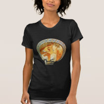 Alphonse Mucha - poesia t - shirts