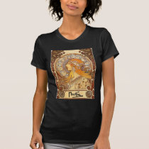 Alphonse Mucha - zodíaco t - shirts