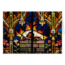 Altar do cordeiro Notecards Cartoes