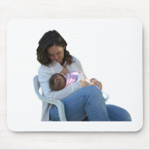 Amamentação da mulher mouse pads