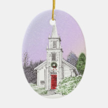 Amanhecer do Natal ' Ornamento
