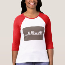 amante de livro! t-shirt longo da luva
