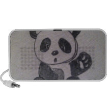 Amantes da panda caixinha de som de viagem