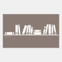 Amantes de livros! adesivo
