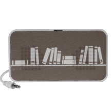 Amantes de livros! caixinha de som para notebook