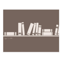Amantes de livros! cartao postal