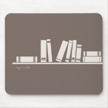 Amantes de livros! mousepad