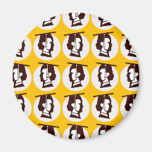Amarelo & formando de Brown Imãs
