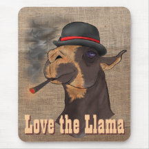 Ame o lama - Mousepad