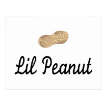 Amendoim de Lil Cartoes Postais