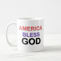 América abençoa o deus canecas