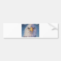 Americano calvo Eagle Adesivo