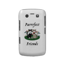 Amigos de Purrrfect do gato Capa Blackberry Bold