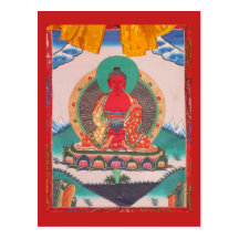 Amitabha Buddha Cartões Postais