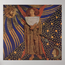 Amor de Dante Gabriel Rossetti - de Dantes Posteres