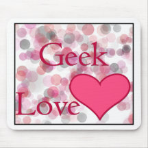 Amor do geek mousepad