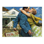 Amor e romance, economias do vintage a data! cartoes postais