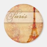 Amor em Paris Ima De Geladeira