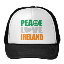 Amor Ireland da paz Boné