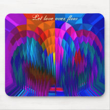 Amor sobre o flows_Mousepad
