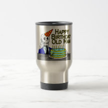 Ancião da Web de aranha do feliz aniversario Caneca