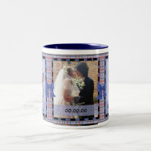 Andy & Annie, salvar a caneca customizável da data