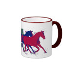 animais de fazenda do ~ dos cavalos caneca
