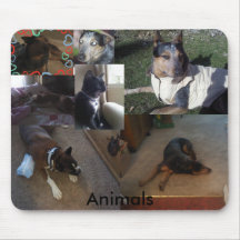 animais mouse pad