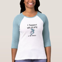 animais selvagens camisetas