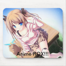 Anime ROX!!! tapete do rato Mouse Pads