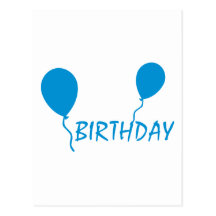 Aniversário Cartão Postal