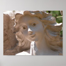 Anjo 1 do jardim impressão