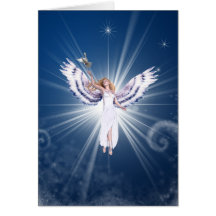 Anjo do Natal de Gloria Cartoes